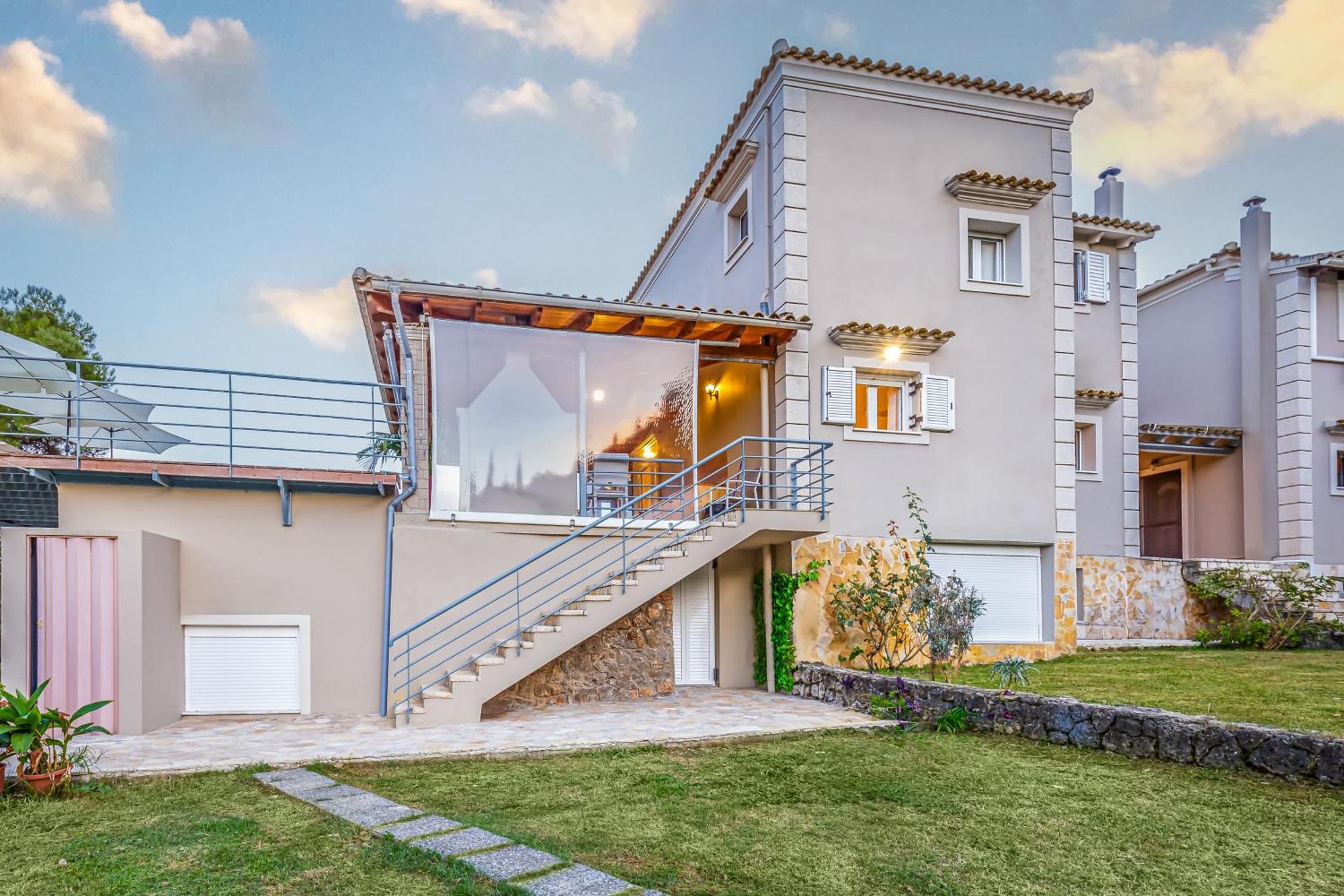 Villa Olivia Corfu - Amazing Sea-View 3 Bedroom Villa With A Pool Γαζάτικα Εξωτερικό φωτογραφία