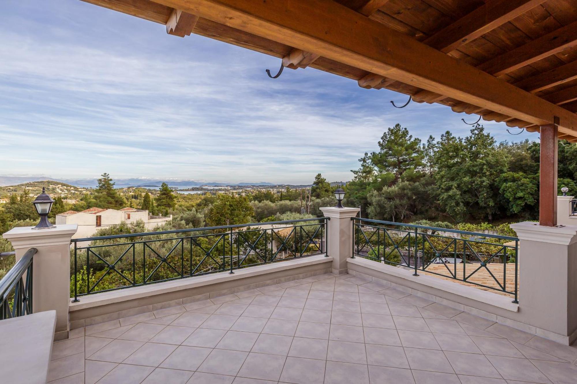 Villa Olivia Corfu - Amazing Sea-View 3 Bedroom Villa With A Pool Γαζάτικα Εξωτερικό φωτογραφία