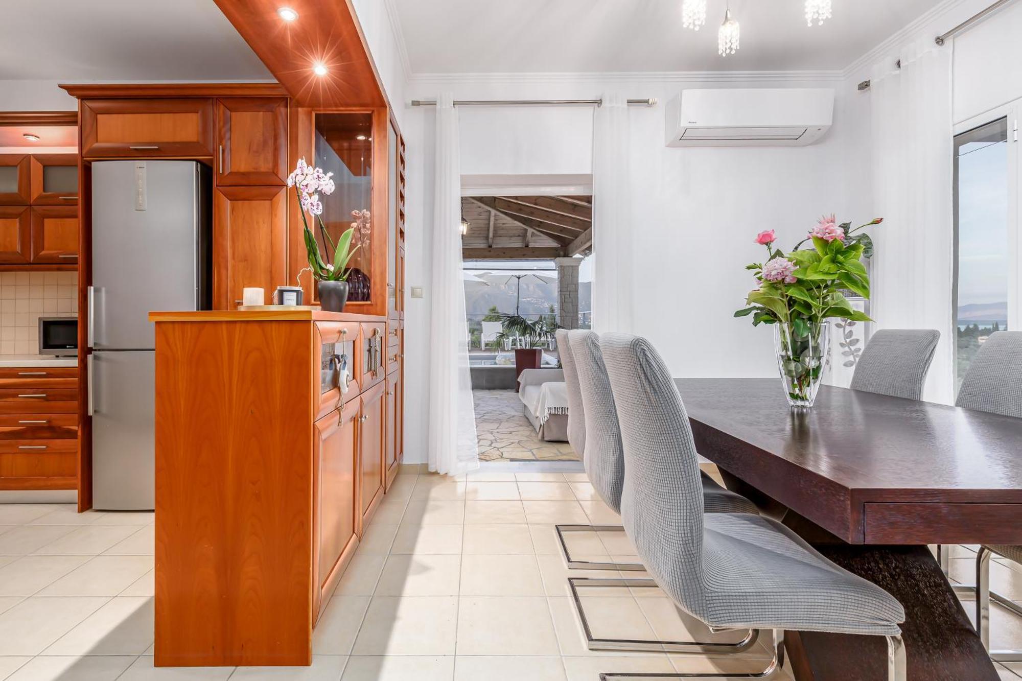 Villa Olivia Corfu - Amazing Sea-View 3 Bedroom Villa With A Pool Γαζάτικα Εξωτερικό φωτογραφία