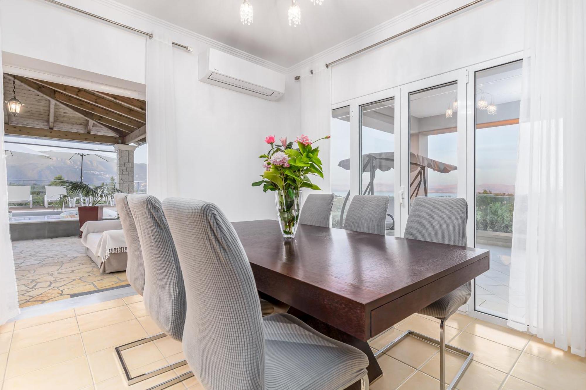 Villa Olivia Corfu - Amazing Sea-View 3 Bedroom Villa With A Pool Γαζάτικα Εξωτερικό φωτογραφία