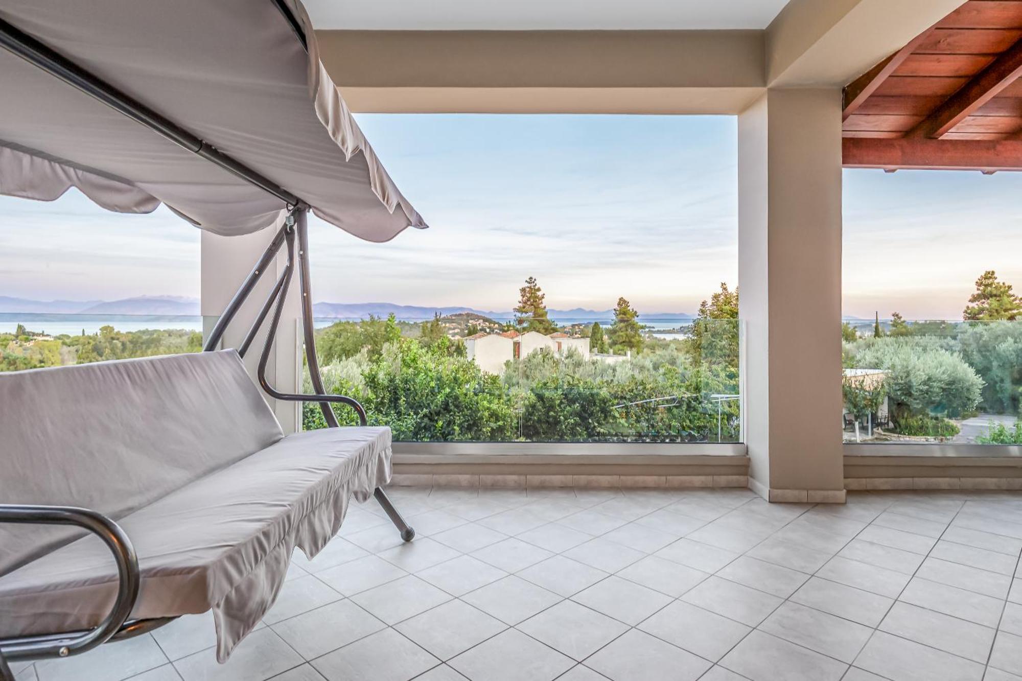 Villa Olivia Corfu - Amazing Sea-View 3 Bedroom Villa With A Pool Γαζάτικα Εξωτερικό φωτογραφία